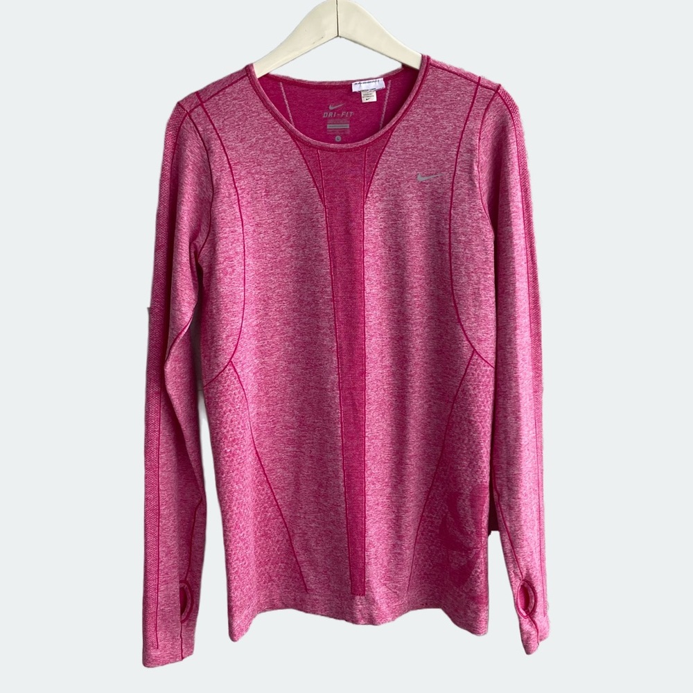 Nike Dri-Fit Long Sleeve Athletic Top Size M/L